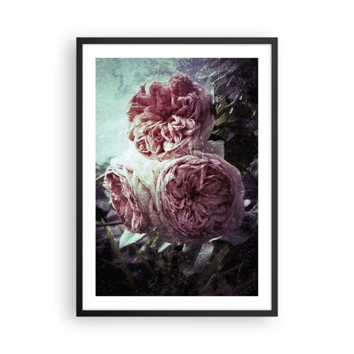 Plakat w czarnej ramie - W romantycznym klimacie - 50x70 cm